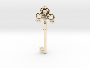 key in 14K Yellow Gold