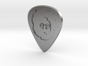 guitar pick_Jerry in Natural Silver