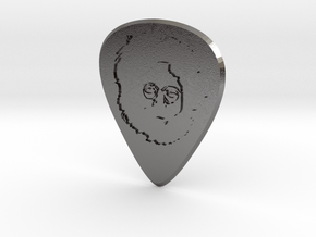 guitar pick_Jerry in Processed Stainless Steel 316L (BJT)