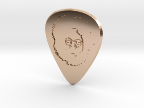 guitar pick_Jerry in 9K Rose Gold 