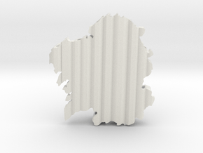 Galicia Flip Illusion in White Natural Versatile Plastic