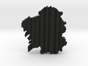 Galicia Flip Illusion in Black Smooth Versatile Plastic