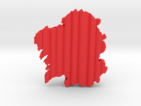 Galicia Flip Illusion in Red Smooth Versatile Plastic