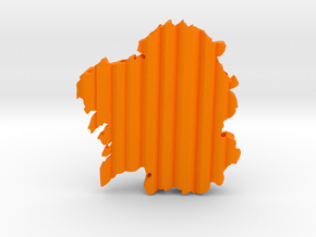 Galicia Flip Illusion in Orange Smooth Versatile Plastic