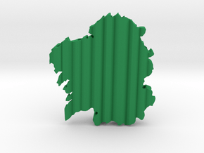 Galicia Flip Illusion in Green Smooth Versatile Plastic
