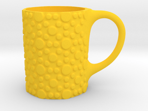 Mug_dots in Yellow Smooth Versatile Plastic