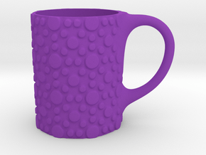 Mug_dots in Purple Smooth Versatile Plastic