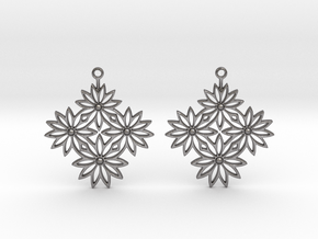 Leave earrings  in Processed Stainless Steel 316L (BJT)