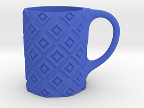 mug_squares in Blue Smooth Versatile Plastic