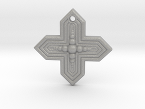 cross pendant in Aluminum