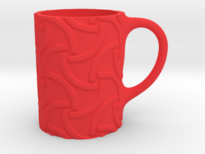mug_commas in Red Smooth Versatile Plastic