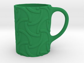 mug_commas in Green Smooth Versatile Plastic