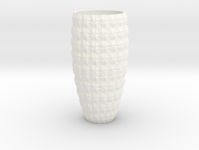 vase818 in White Smooth Versatile Plastic