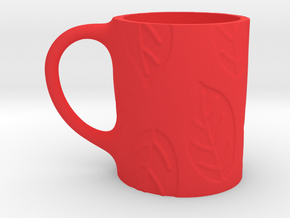 mug autumn in Red Smooth Versatile Plastic