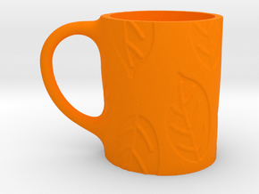 mug autumn in Orange Smooth Versatile Plastic