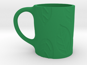 mug autumn in Green Smooth Versatile Plastic