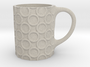 mug circles in Natural Sandstone