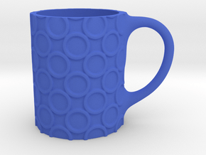 mug circles in Blue Smooth Versatile Plastic
