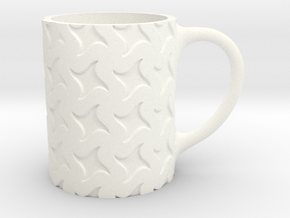 mug 4pstars in White Smooth Versatile Plastic