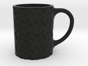mug 4pstars in Black Smooth Versatile Plastic