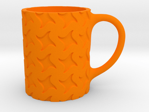 mug 4pstars in Orange Smooth Versatile Plastic
