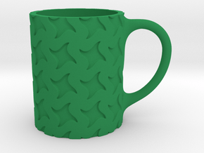 mug 4pstars in Green Smooth Versatile Plastic