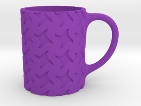 mug 4pstars in Purple Smooth Versatile Plastic