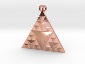sierp inv pendant in Polished Copper