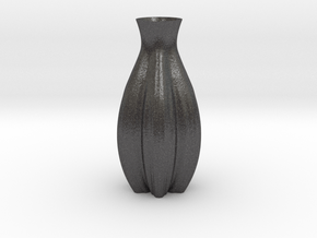 vase 571 in Dark Gray PA12 Glass Beads