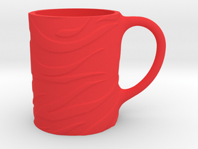 mug stripes in Red Smooth Versatile Plastic