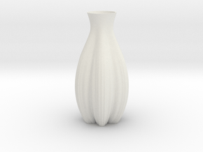 vase 571 in White Natural TPE (SLS)