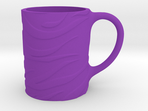 mug stripes in Purple Smooth Versatile Plastic