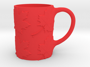 mug oaky in Red Smooth Versatile Plastic