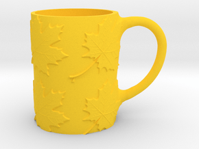 mug oaky in Yellow Smooth Versatile Plastic