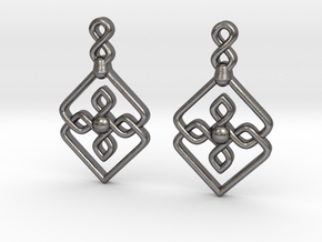 earrings in Processed Stainless Steel 17-4PH (BJT)