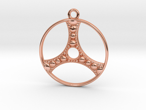 apollonian pendant in Polished Copper