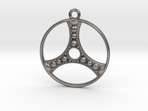 apollonian pendant in Processed Stainless Steel 17-4PH (BJT)