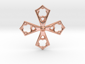 cross in Polished Copper