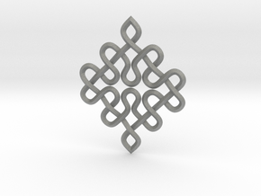 knots pendant in Gray PA12