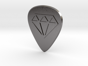 guitar pick_diamond in Processed Stainless Steel 17-4PH (BJT)