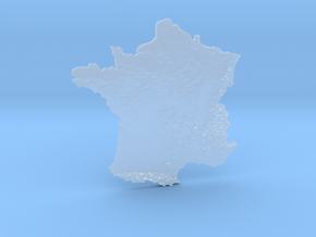 France heightmap in Accura 60