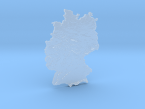 Germany Heightmap in Accura 60