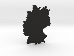 Germany Heightmap in Black Natural TPE (SLS)