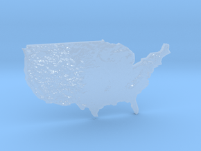 USA Heightmap in Accura 60