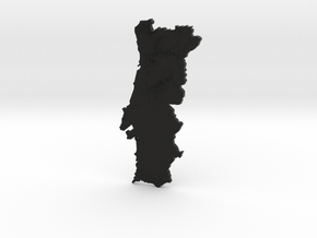 Portugal Heightmap in Black Natural TPE (SLS)