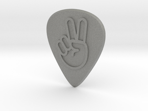 guitar pick_victory in Gray PA12