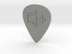 guitar pick_Volume up in Gray PA12