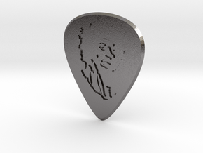 guitar pick_jimi in Processed Stainless Steel 17-4PH (BJT)
