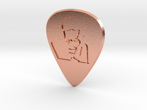 Guitar Pick_chuck in Natural Copper
