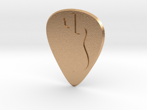 guitar pick_electric guitar in Natural Bronze